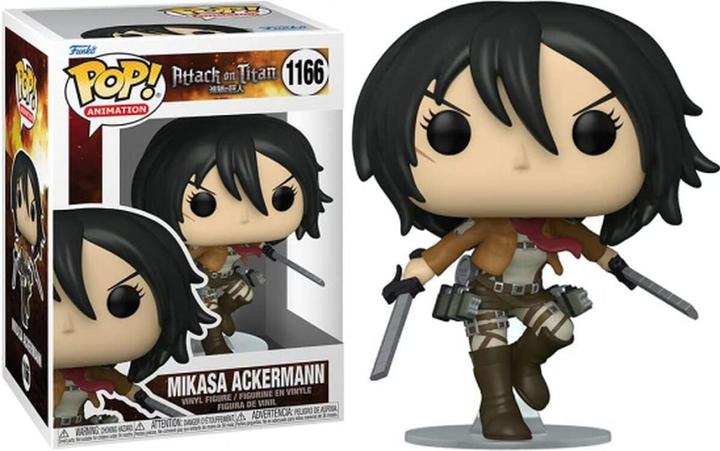 Image du produit Funko Pop! Attack on Titan : Mikasa Ackerman w/Sword (1166)