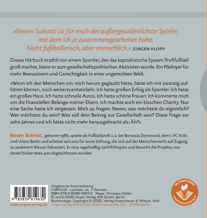 Produktbild Alles geben (Neven Subotić, Sonja Hartwig, Deutsch)