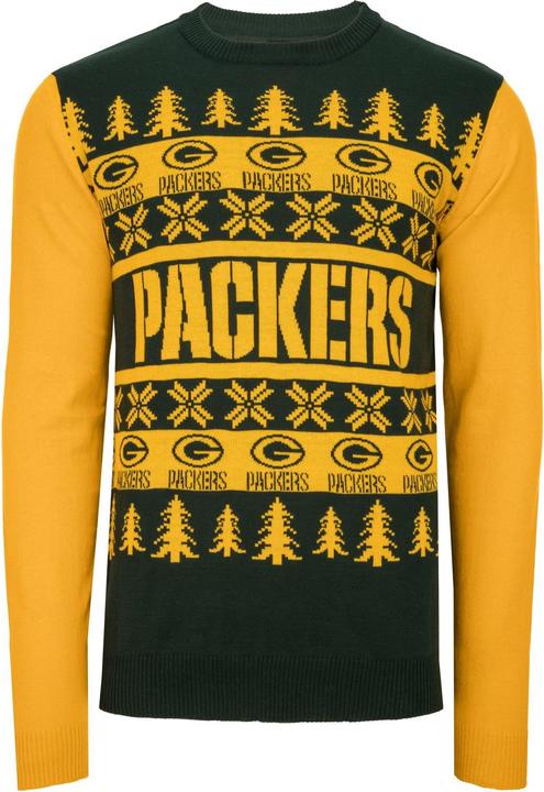Immagine prodotto Foco Maglione brutto NFL XMAS Maglione a maglia Green Bay Packers - M (M)