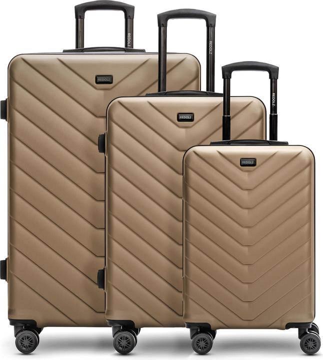 Produktbild Redolz Essentials 07 3-SET 4 Rollen Kofferset 3-teilig (107 l, XL (ab 115l))
