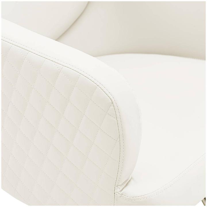 Produktbild Physa Friseurstuhl Fussstütze höhenverstellbar Barber-Stuhl 200 kg Winsford Creme&Gold