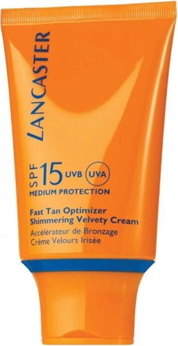 Produktbild Lancaster Sun Beauty - Body Milk Fast Tan Optimizer (Sonnencreme, SPF 15, 125 ml)