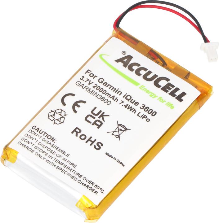 Actual product image Garmin Akku iQue 3200