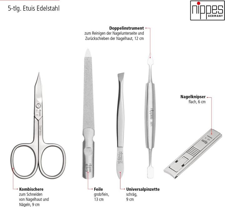 Actual product image Nippes Manicure set Tabard