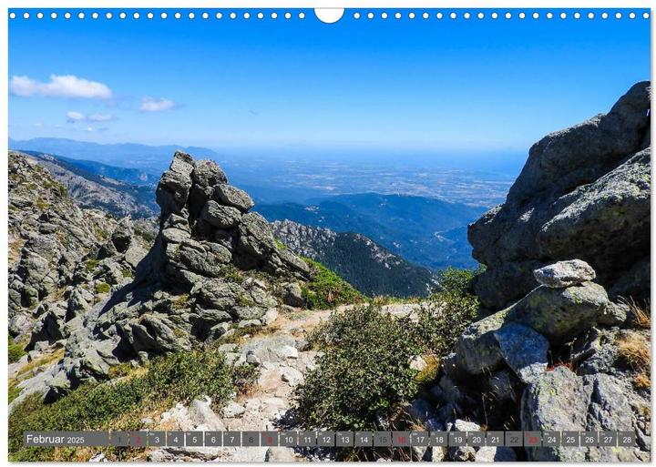 Actual product image Weitwandern auf Korsika GR 20 (Wandkalender 2025 DIN A3 quer), Monatskalender (A3, German)