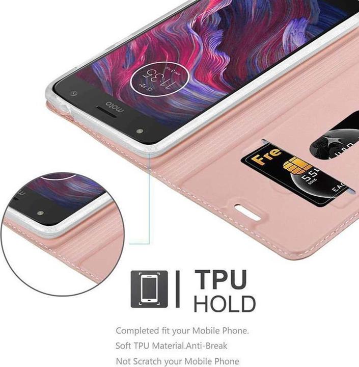 Image du produit Cadorabo Book Classy Style Cover (Motorola Moto X4)