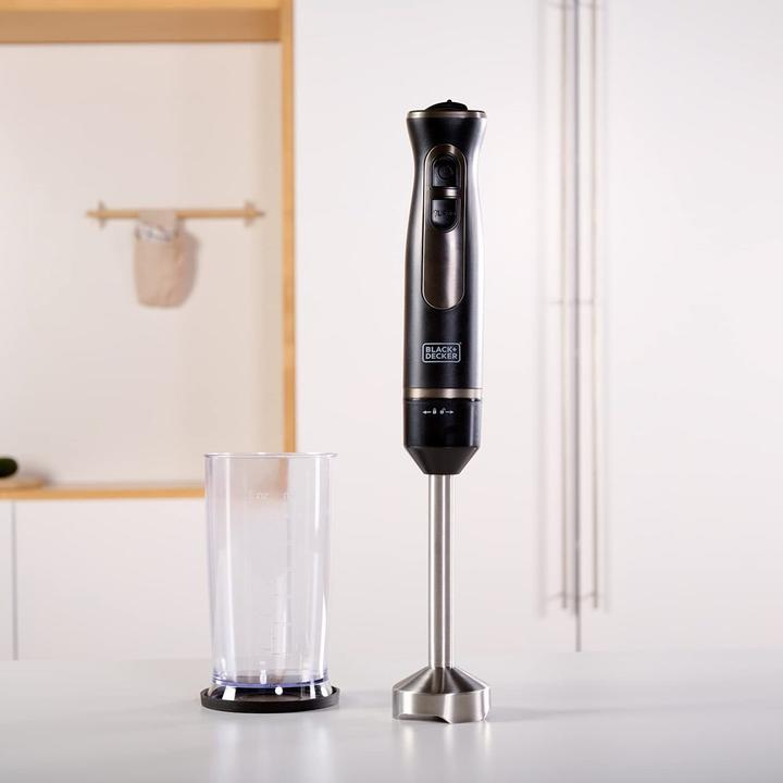 Actual product image Black & Decker Hand Blender Black+Decker BXHB800E 800 W black