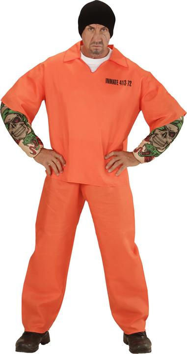 Actual product image Widmann Costume Tattooed Prisoner (S)