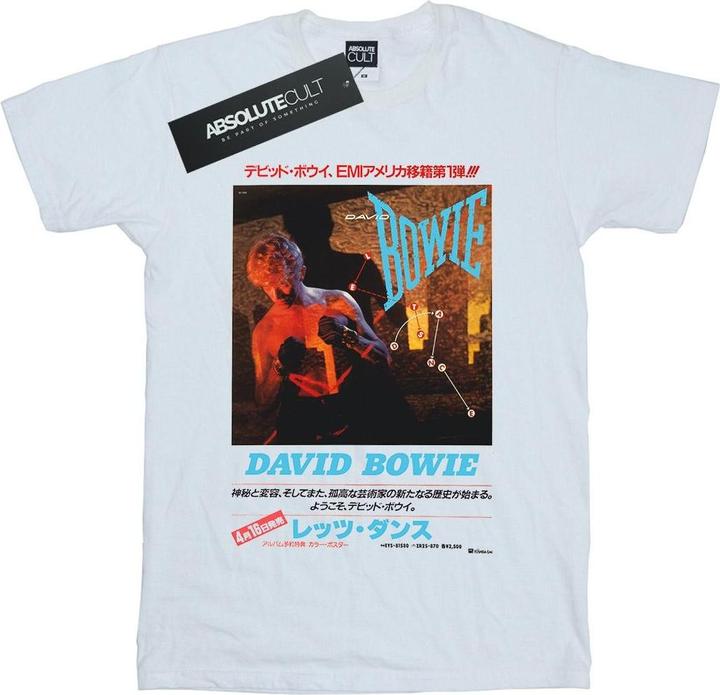 Immagine prodotto David Bowie Asian Poster Maglietta Uomo (XL)