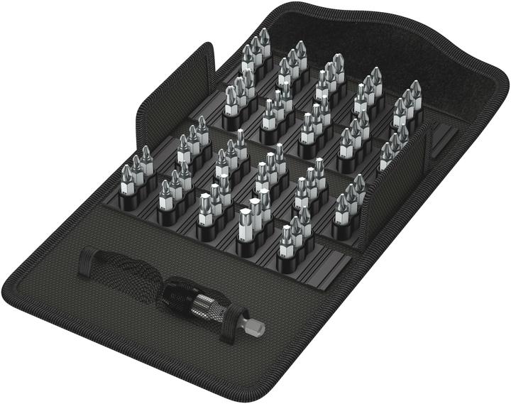 Produktbild Wera Bit-Set 61teilig Bit-Safe 61 W (Kreuz Phillips PH M1, Kreuz Pozidriv PZ M1, Kreuz Pozidriv PZ M2, Kreuz Pozidriv PZ M3)