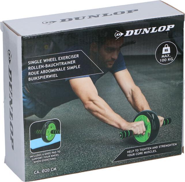 Actual product image Dunlop - Einrädriger Bauchroller (grün)