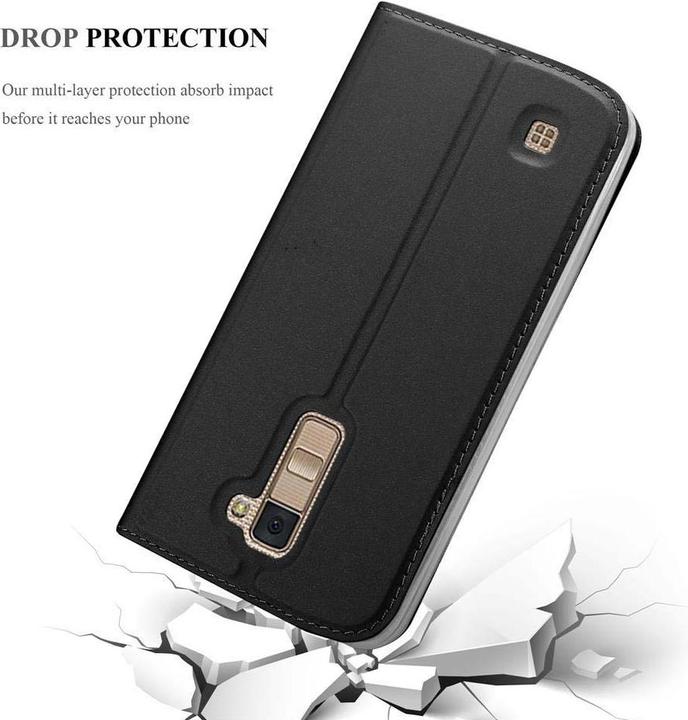 Actual product image Cadorabo Book Classy Style Cover (LG K10)