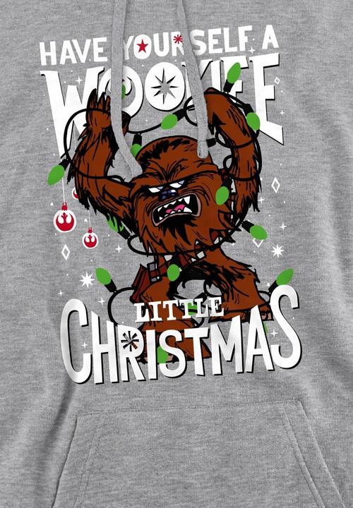 Produktbild Star Wars A Wookie Little Christmas Kapuzenpullover (L)