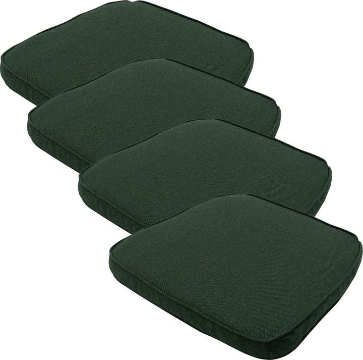 Produktbild Natura Punto Stuhlkissen Outdoor by Madison, 4er Set (48 x 48 cm)