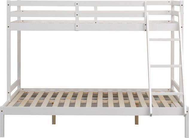 Immagine prodotto Swisshandel24 Letto a soppalco Lilly 80x200 cm / 120x200 cm, bianco (80 x 200 cm / 120 x 200 cm)