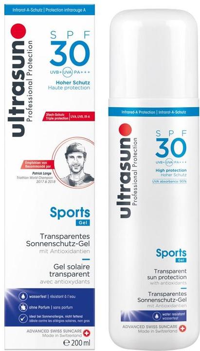 Produktbild Ultrasun Sports Gel (Sonnencreme, SPF 30, 200 ml)