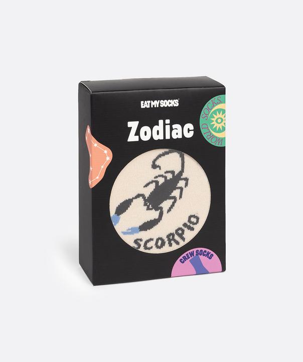Image du produit Eat My Socks Chaussettes de signe astrologique Scorpion (Taille unique)