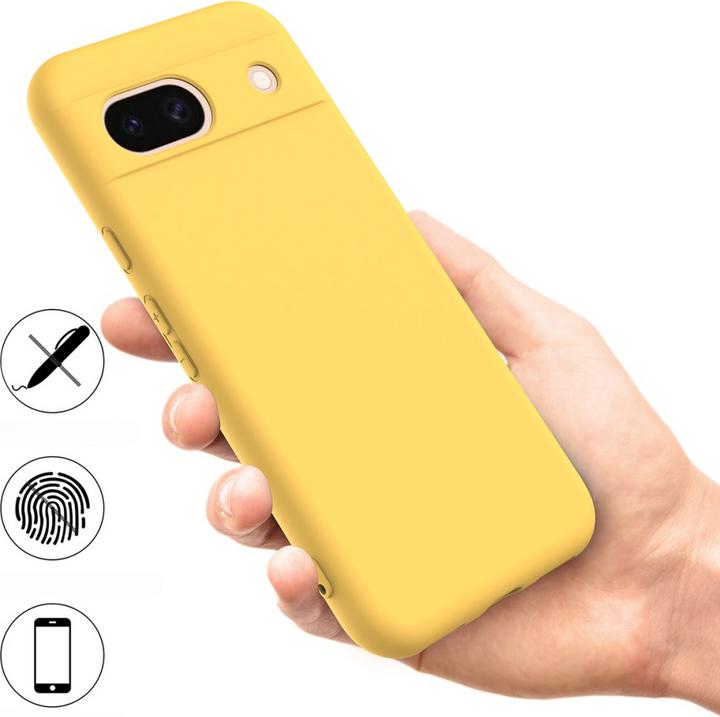 Produktbild Cover-Discount Google Pixel 8a - Silikon Gummi Hülle (Google Pixel 8a)