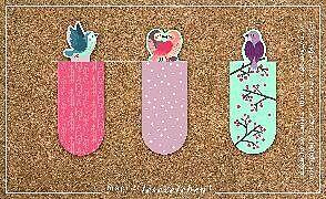 Magnetlesezeichen Birds