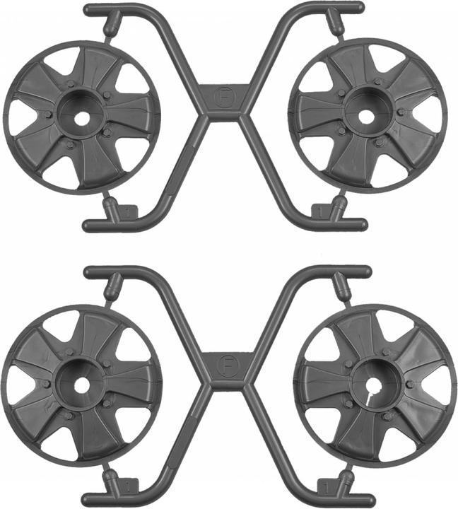 Produktbild Tamiya Porsche 911 RSR Felgeneinsatz (2)