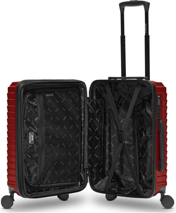 Image du produit Redolz Essentials 18 4 roues trolley cabine 55 cm avec soufflet d'extension (44 l, Bagage à main (jusqu'à 50l))