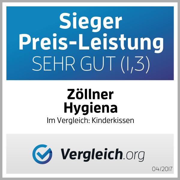 Energielabel Julius Zöllner Dekbedovertrek, Hygiena (80x80 cm) (80 x 80 cm)