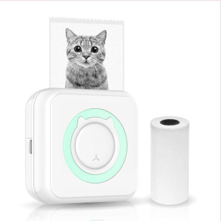Image du produit Apfelkiste Sofortbild Smartphone Drucker für iOS/Android tragbar (Couleur)