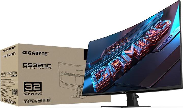 Produktbild Gigabyte GS32QC (2560 x 1440 Pixel, 31.50")