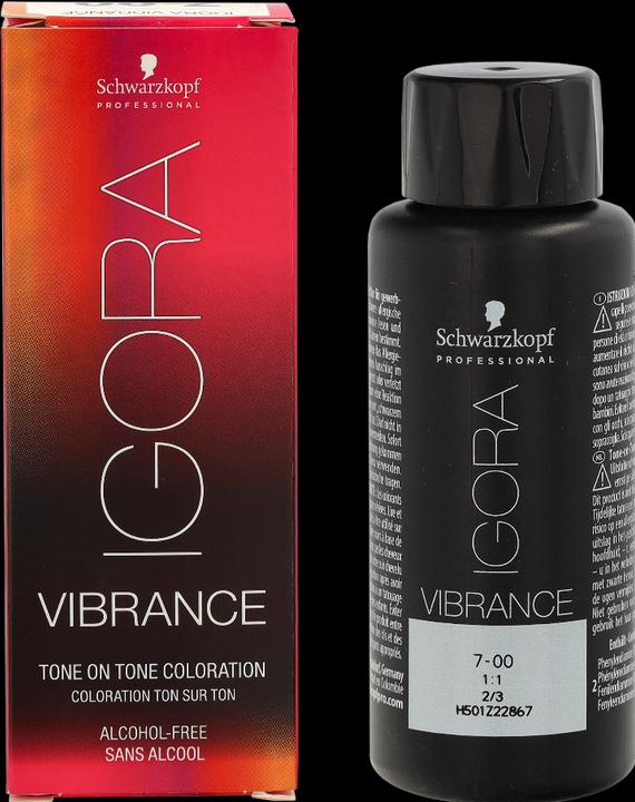 Immagine prodotto Schwarzkopf Professional IGORA Vibrance Hair Tint NUOVO (7-00 Biondo medio extra)