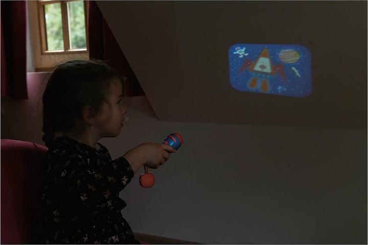 Actual product image Scratch Projector flashlight space incl image discs (German)