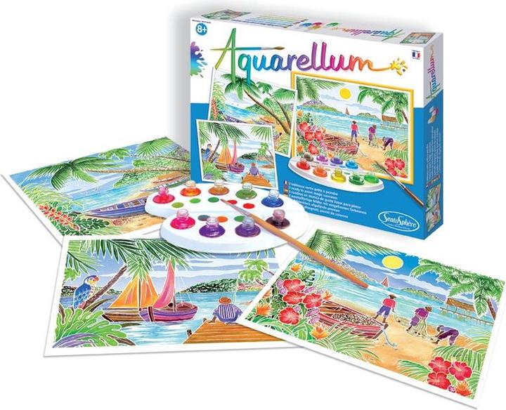 Actual product image Sentosphere Aquarellum Gm 3T Paysages Tropicaux