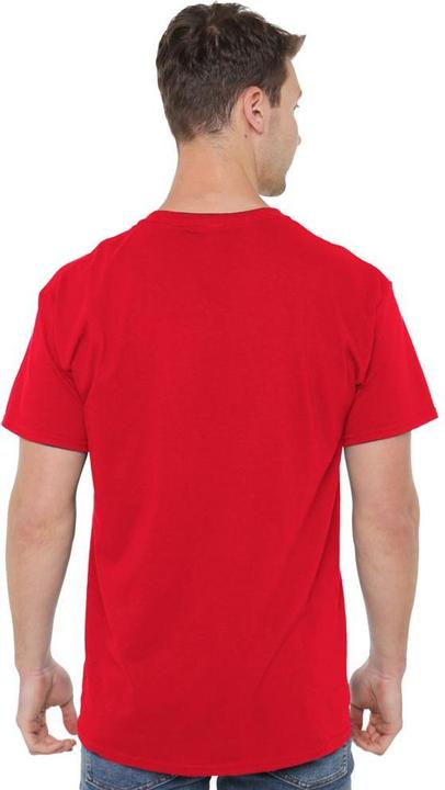 Actual product image Mens Red Hulk Roar T-Shirt (L)