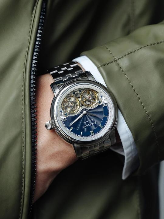 Actual product image Thomas Earnshaw ES-8255-22 Longitude Double Barrel Automatic 42mm (Analogue wristwatch, 42 mm)