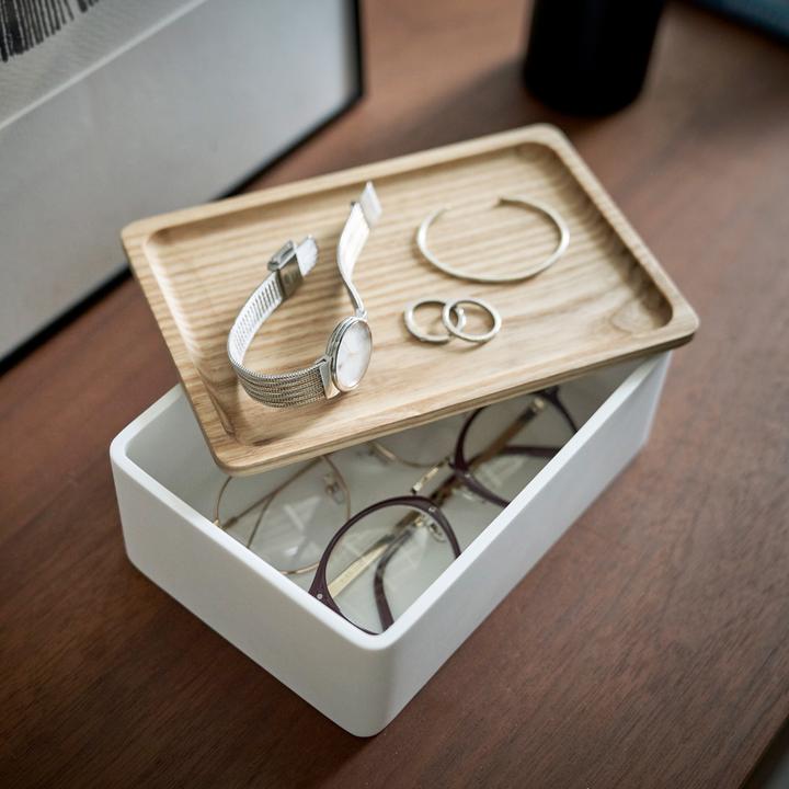 Actual product image Yamazaki Schmuck-Aufbewahrungsbox RIN