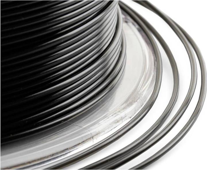 Image du produit Filament PETG transparent noir 1.0kg 1.75mm (PETG, 1.75 mm, 1000 g, Transparent, Noir)