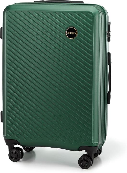Immagine prodotto Wittchen Set di valigie (96 l, Bagaglio a mano (fino a 50 litri), M (50 - 90l), L (90 - 115l))