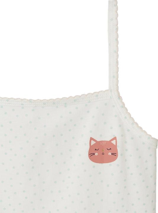 Actual product image Vertbaudet 3er-Pack Mädchen Unterhemden aus Baumwolle (86)