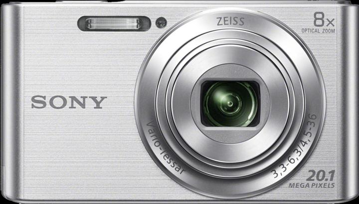 Image du produit Sony Cyber-Shot DSC W830 (4.5 - 26 mm, 20.10 Mpx, 1/2,3'')