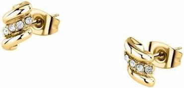 Morellato Modern Gold Plated Earrings with Torchon Crystals SAWZ11