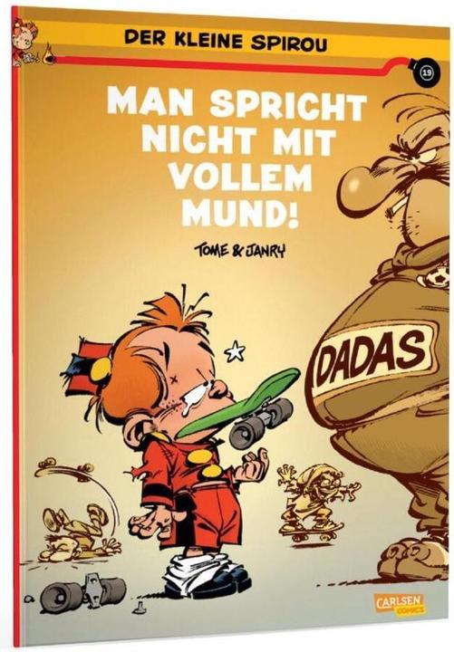 Immagine prodotto Der kleine Spirou 19: Man spricht nicht mit vollem Mund!! (Tedesco, Tome, Janry, 2023)