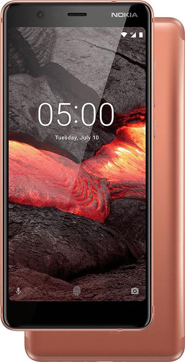 Produktbild Nokia 5.1 (16 GB, Copper, 5.50", Dual SIM + SD, 16 Mpx, 4G)