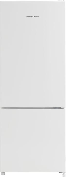 Actual product image Scandomestic SKF 231 W - Fridge-freezer combination - Width: 54 cm - Depth: 55 cm - Height: 144 cm - 205 (Stand-alone, 205 l)