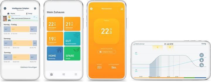Image du produit tado° Tête Thermostatique Intelligente –  Set de quatre