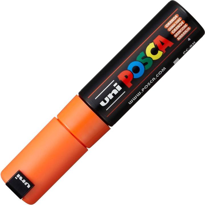 Produktbild Posca Marker PC-8K Keilspitze (Orange, 8 mm, 1 x)