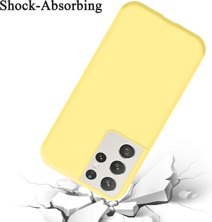 Produktbild Cadorabo TPU Liquid Silicone Case Cover (Samsung Galaxy S21 Ultra)