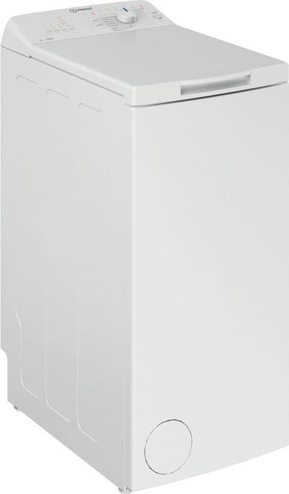 Indesit BTW L60400 DE Toplader-Waschmaschine 6 kg 1000 U/min C Weiss (6 kg, Unten, EU-Stecker)