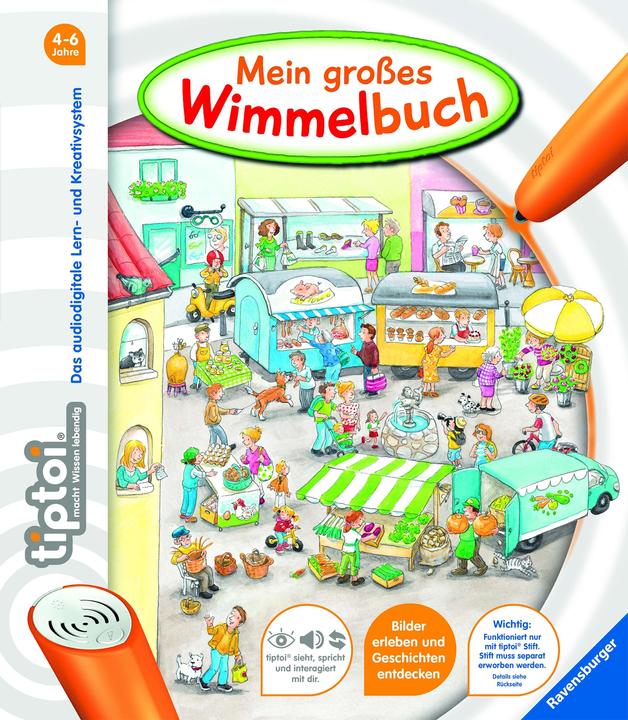 Produktbild tiptoi Mein grosses Wimmelbuch (Deutsch, Inka Friese)