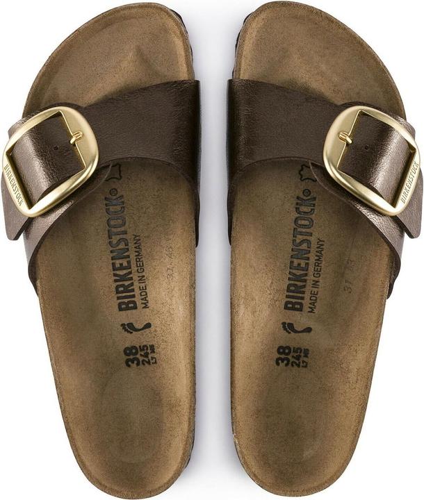 Actual product image Birkenstock Madrid Big Buckle Birko-Flor narrow (43)