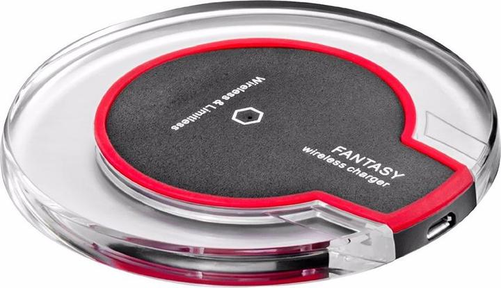 Immagine prodotto PhoneLook Stazione di ricarica senza fili Qi Chargeur wireless trasparente Fantasy per smartphone Verre/- (5 W)