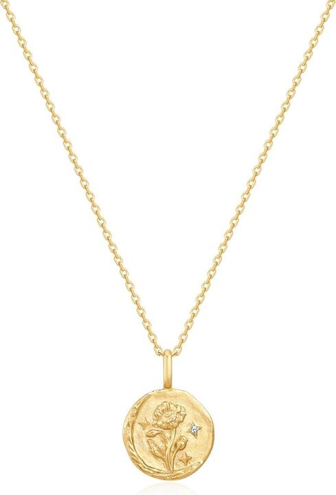 Image du produit Glanzstücke München Collier femme Fleur de naissance Pavot d'août - 37250 (Argent Sterling, 40 - 45 cm)